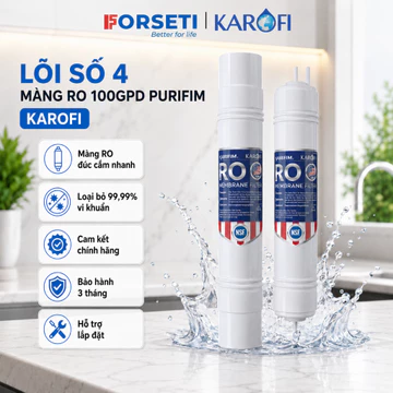 Màng RO Karofi Purifilm 100GPD Mỹ Chính Hãng – Màng RO Nối Nhanh, Bảo Hành Chính Hãng 3 Tháng