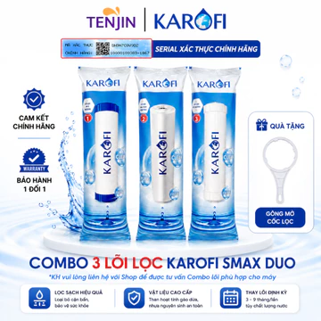 Karofi Combo New Water Filter Cartridge Livotec