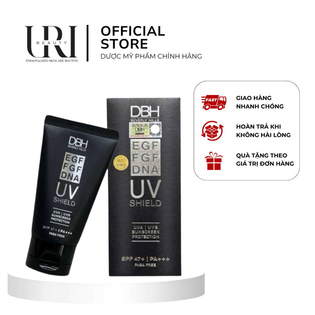 [Chính Hãng] DBH EGF/FGF/DNA UV Shield SPF47 PA+++ – Kem Chống Nắng Bản Mỹ 60ml