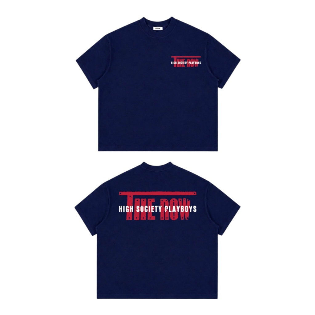 TR23 + TR24 THEROW Áo Thun Boxy Local Brand Tay Ngắn Cotton 250gsm "HIGH" Áo Phông Forrm Rộng Unisex Nam Nữ | BigBuy360 - bigbuy360.vn