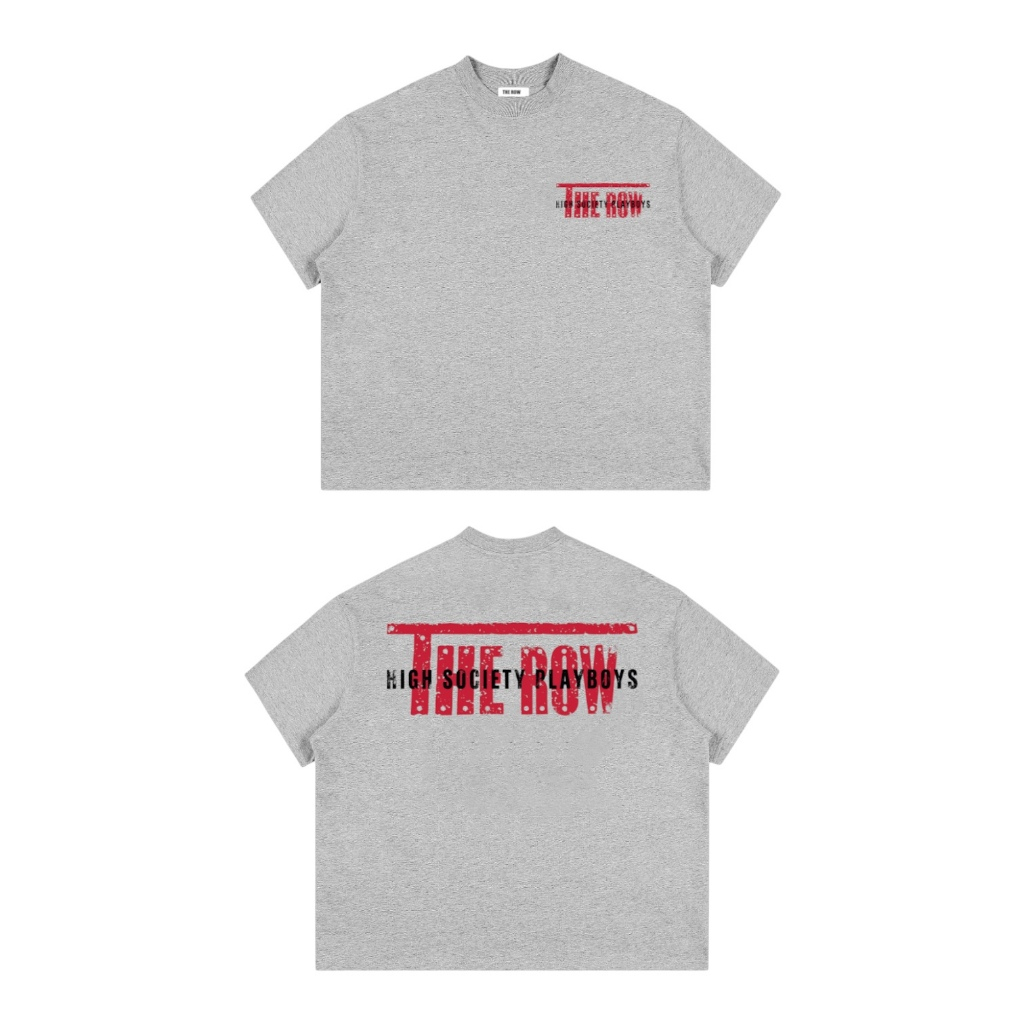 TR23 + TR24 THEROW Áo Thun Boxy Local Brand Tay Ngắn Cotton 250gsm "HIGH" Áo Phông Forrm Rộng Unisex Nam Nữ | BigBuy360 - bigbuy360.vn