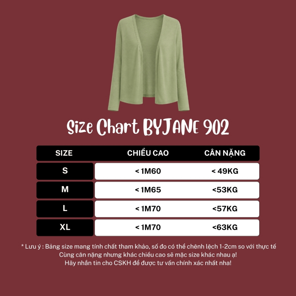 [MỞ BÁN] Áo Khoác Cardigan Nữ Basic Chất Thun Giấy Siêu Nhẹ Co Giãn Mềm Mịn Form Suông Phong Cách Hàn Quốc - 902 | BigBuy360 - bigbuy360.vn