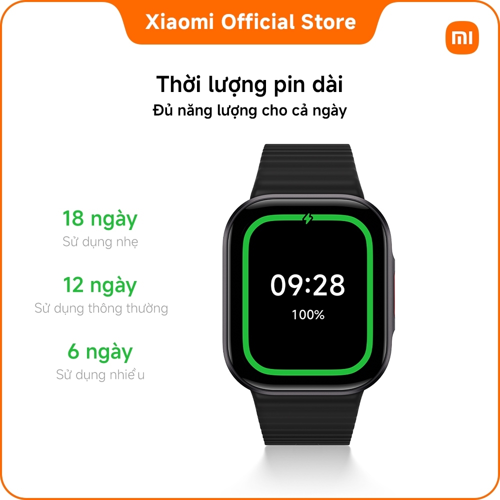Đồng Hồ Thông Minh Xiaomi Redmi Watch 6 Lite I Thời lượng pin lên đến 18 ngày I Màn hình AMOLED 1,96" | BigBuy360 - bigbuy360.vn