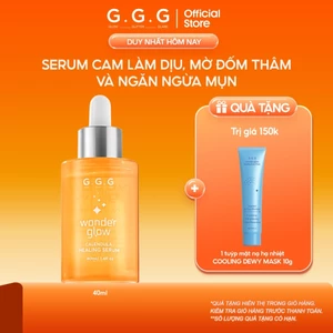 [ KOL ] Serum Cam Giảm Mụn, Làm Dịu Da Và Mờ Thâm AHA-BHA-PHA GGG Wonder Glow Healing Serum 40ml