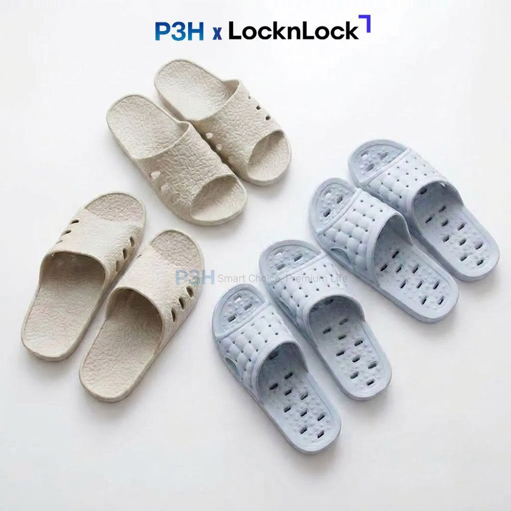 Dép đi trong nhà tắm LocknLock chống trơn trượt , mềm mại đôi chân ETM643 ETM644 ETM645 ETM646