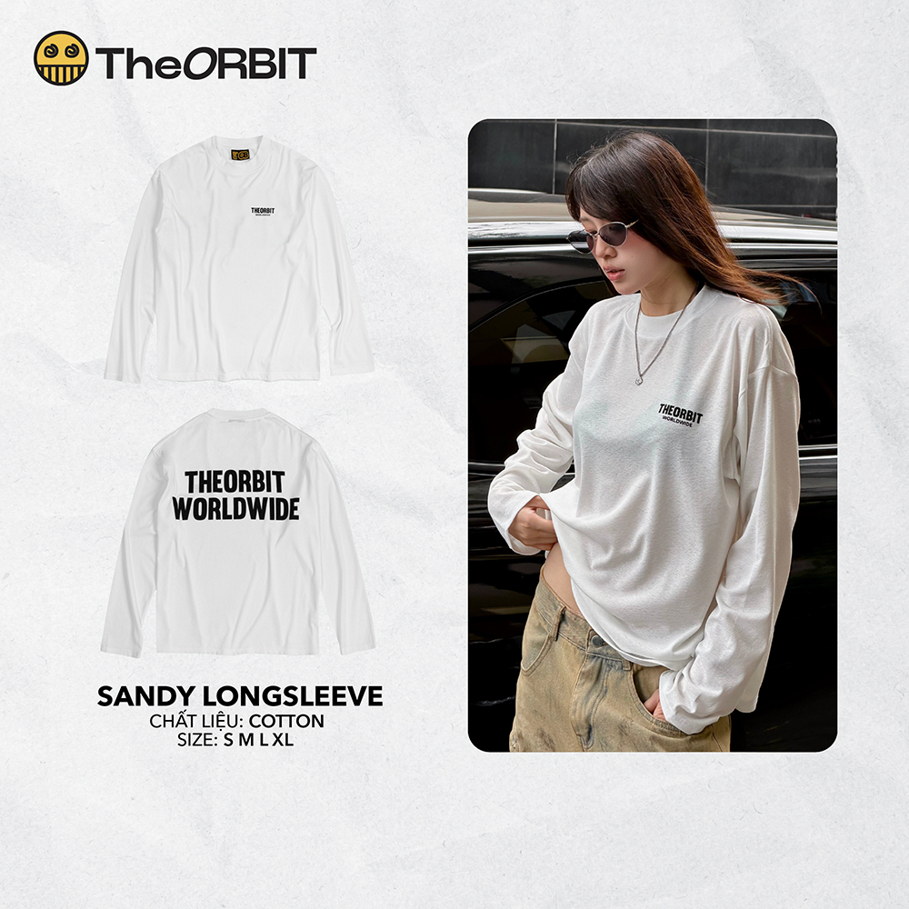 Áo Thun Tay Dài Nam Nữ The ORBIT SANDY LONGSLEEVE - Local Brand Chính Hãng