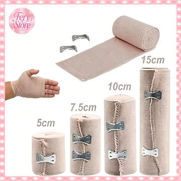 Băng thun y tế sơ cứu chăm sóc vết thương, băng gạc băng nén phòng ngừa chấn thương thể thao
