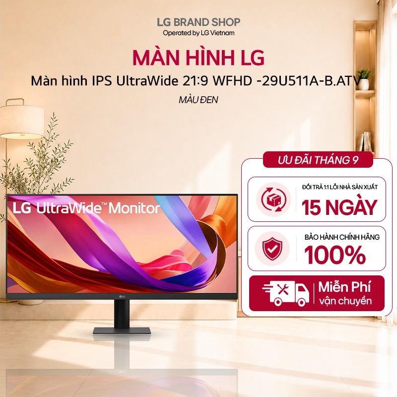 [Chỉ giao miền Nam] 29U511A-B.ATV -Màn hình gaming IPS UltraWide 21:9 WFHD (2560x1080) 29inch