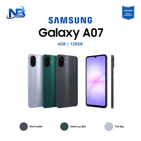(Kích T8) Điện thoại Samsung Galaxy A07 LTE 4/128GB (Nguyên Seal) - Hàng Chính Hãng Samsung Việt Nam