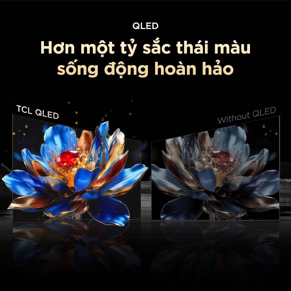 【Livestream】TCL 55 inch QD-MiniLED mới 55T8D, tần số quét siêu cao 144Hz, HDR10+, Chứng nhận Dolby Atmos, Lắp 0đ HCM HN | BigBuy360 - bigbuy360.vn