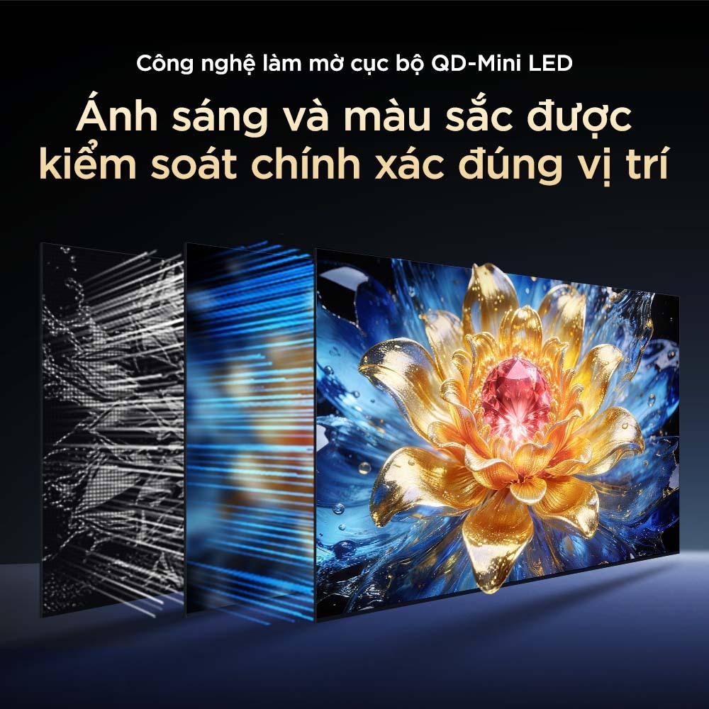 【Livestream】TCL 55 inch QD-MiniLED mới 55T8D, tần số quét siêu cao 144Hz, HDR10+, Chứng nhận Dolby Atmos, Lắp 0đ HCM HN | BigBuy360 - bigbuy360.vn