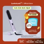 Lược điện tạo kiểu LocknLock Hair styling brush ENA223PUP công suất 43W, răng nhiệt phủ sứ, công nghệ ion âm - Màu tím — ảnh 1