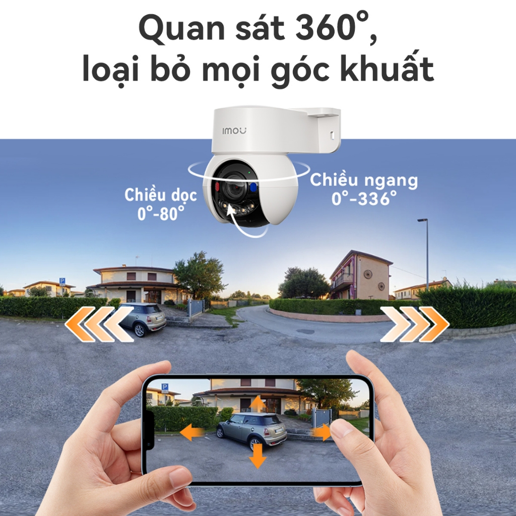 NEW IMOU Ngoài TrờI  WIFI Camera Talos 3MP|IPC-S7MP-3V0S|Phát hiện người/xe cộ|Chế độ AOV| | BigBuy360 - bigbuy360.vn