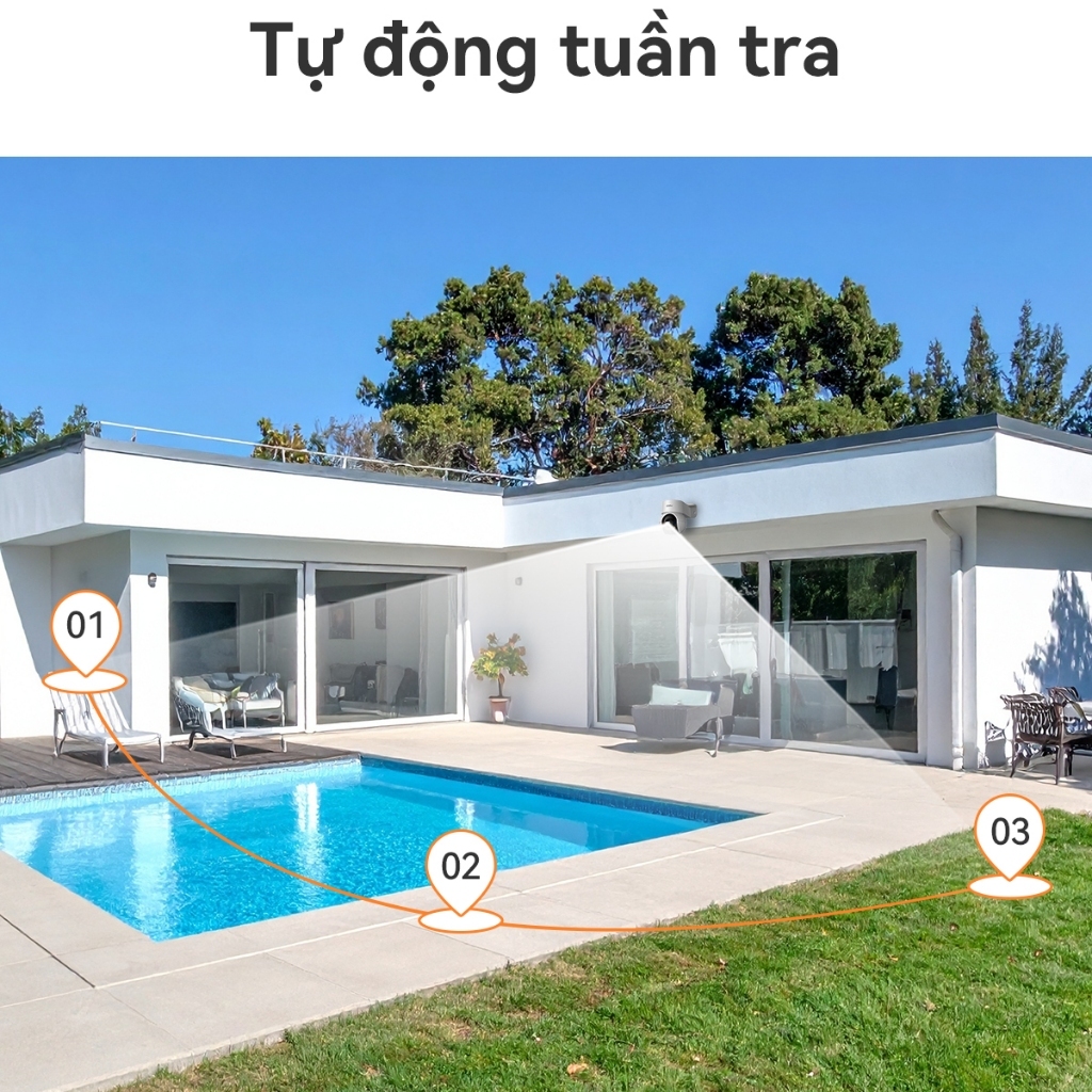 IMOU Camera Wifi Ngoài TrờI Talos 5MP 3K /8MP 4K |Đèn cảnh báo đỏ-xanh | AI SENSE phát hiện người/xe cộ | BigBuy360 - bigbuy360.vn
