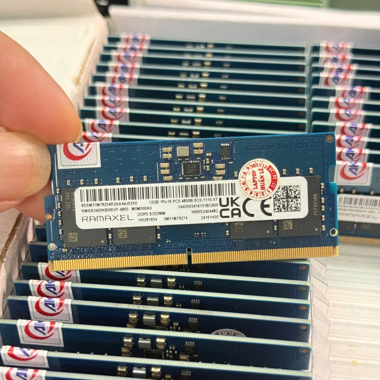 RAM Laptop DDR5 12GB Bus 4800MHz 1.1V RAMAXEL – Hàng Tháo Máy – BH 36 Tháng | BigBuy360 - bigbuy360.vn