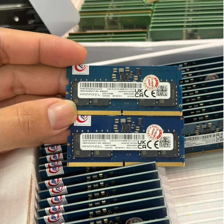 RAM Laptop DDR5 12GB Bus 4800MHz 1.1V RAMAXEL – Hàng Tháo Máy – BH 36 Tháng | BigBuy360 - bigbuy360.vn