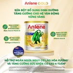 Sữa bột Anlene Gold hương Vani lon 1,2kg ít béo, chỉ số đường huyết thấp giúp tăng cường cơ xương khớp chắc khỏe,dẻo dai — ảnh 2