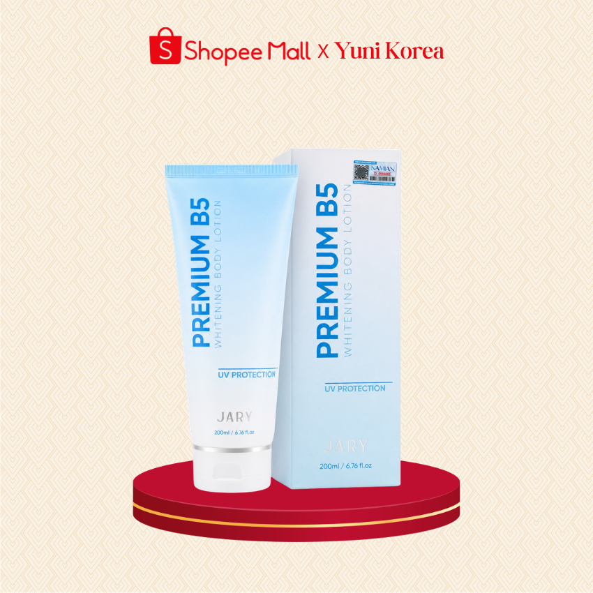 Kem Dưỡng Trắng Da Body JARY Premium B5 Whitening Body Lotion Hàn Quốc, Hộp 200mL
