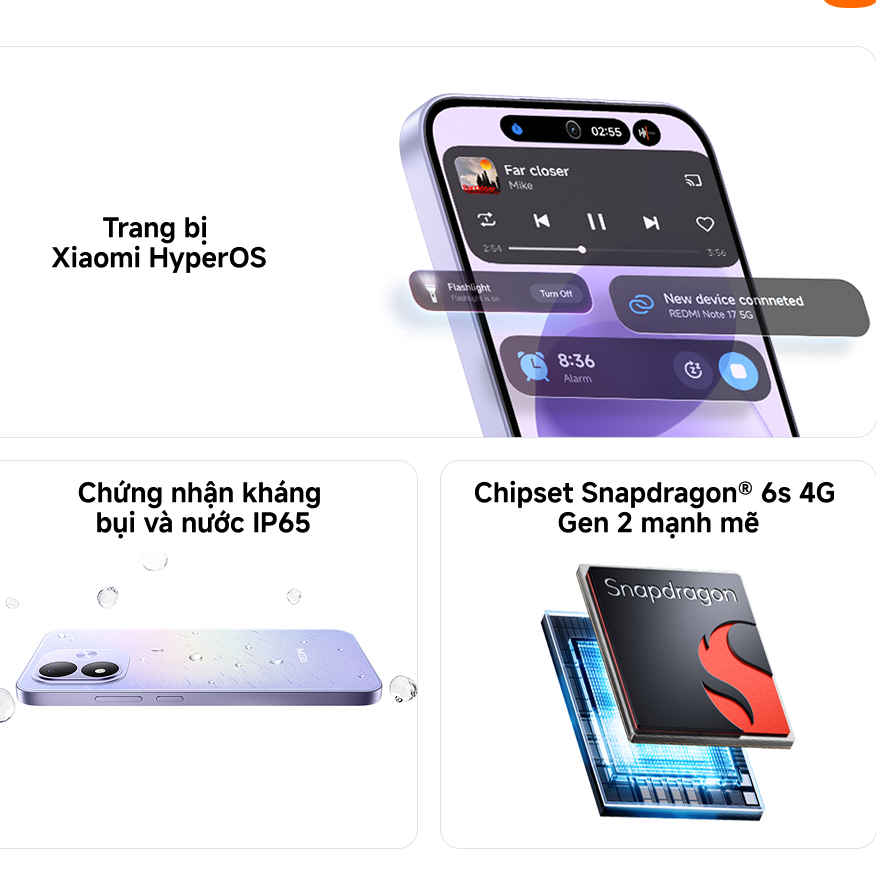 Điện thoại Xiaomi REDMI Note 17 (4+128GB | 6+128GB | 6+256GB) Chính hãng | BigBuy360 - bigbuy360.vn