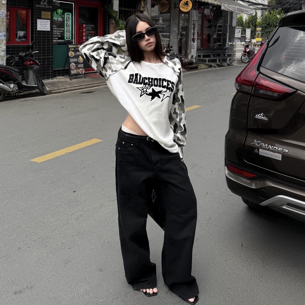 Bad Choices | Quần Kaki Jeans LOOSE PANTS ống suông basic | BigBuy360 - bigbuy360.vn