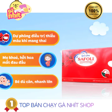Avisure Safoli –( hộp 30 viên và 60 viên ) Bổ Sung Sắt & Acid Folic , Cho Mẹ Bầu , Mẹ Cho Con Bú Và Người Thiếu Máu