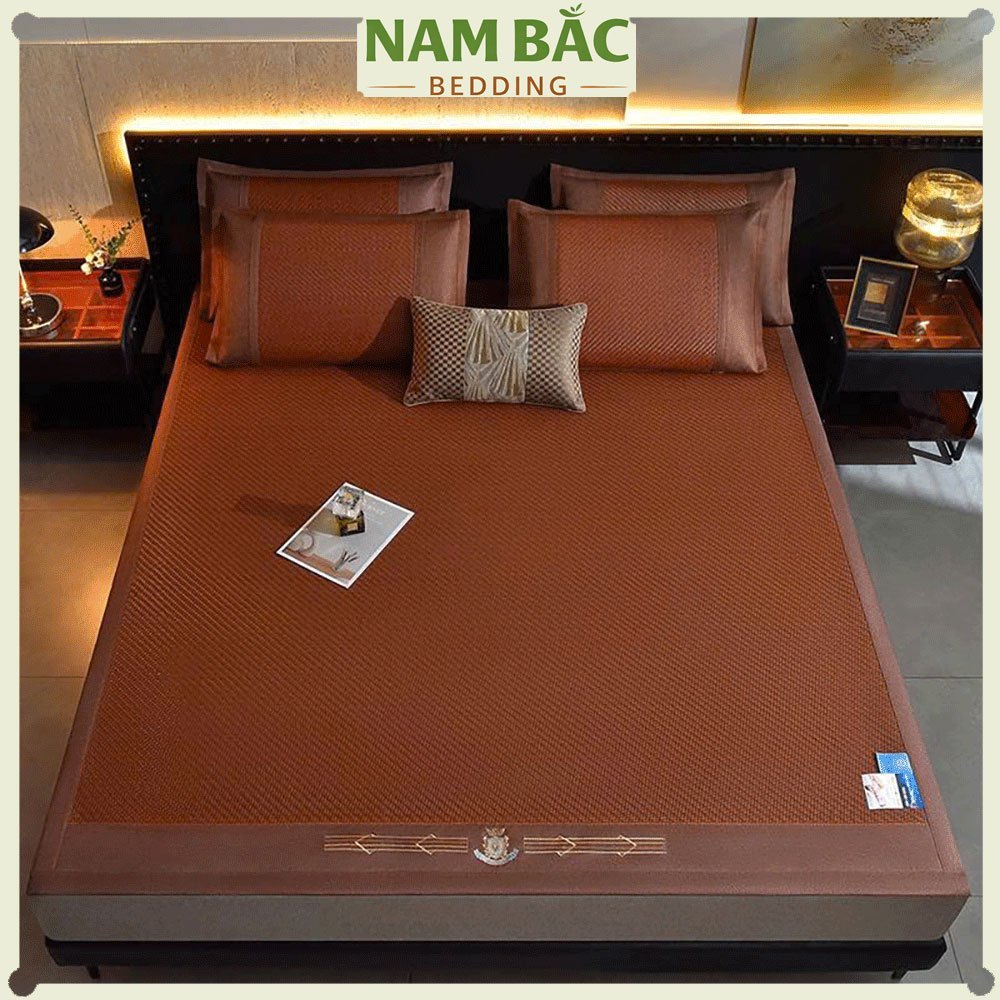 Chiếu Mây Lạnh Điều Hoà Cao Cấp NAM BẮC BEDDING - Thoáng Mát, Không Mùi, Không Gãy, Có Lớp Đệm, Dễ Vệ Sinh, Viền Vải