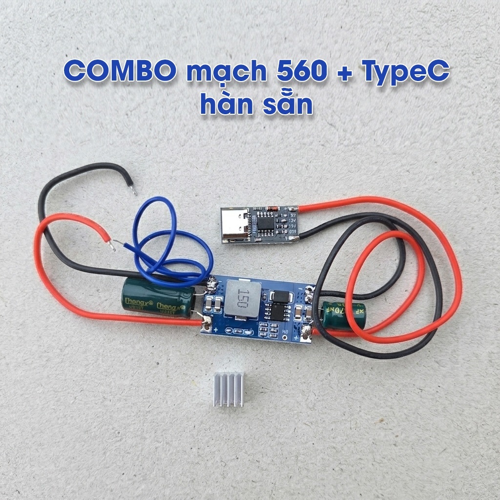 Mini560 4.35v - Mạch hạ áp từ 20vdc sang 4.3v dùng cho điện thoại – ảnh mô tả chi tiết 5