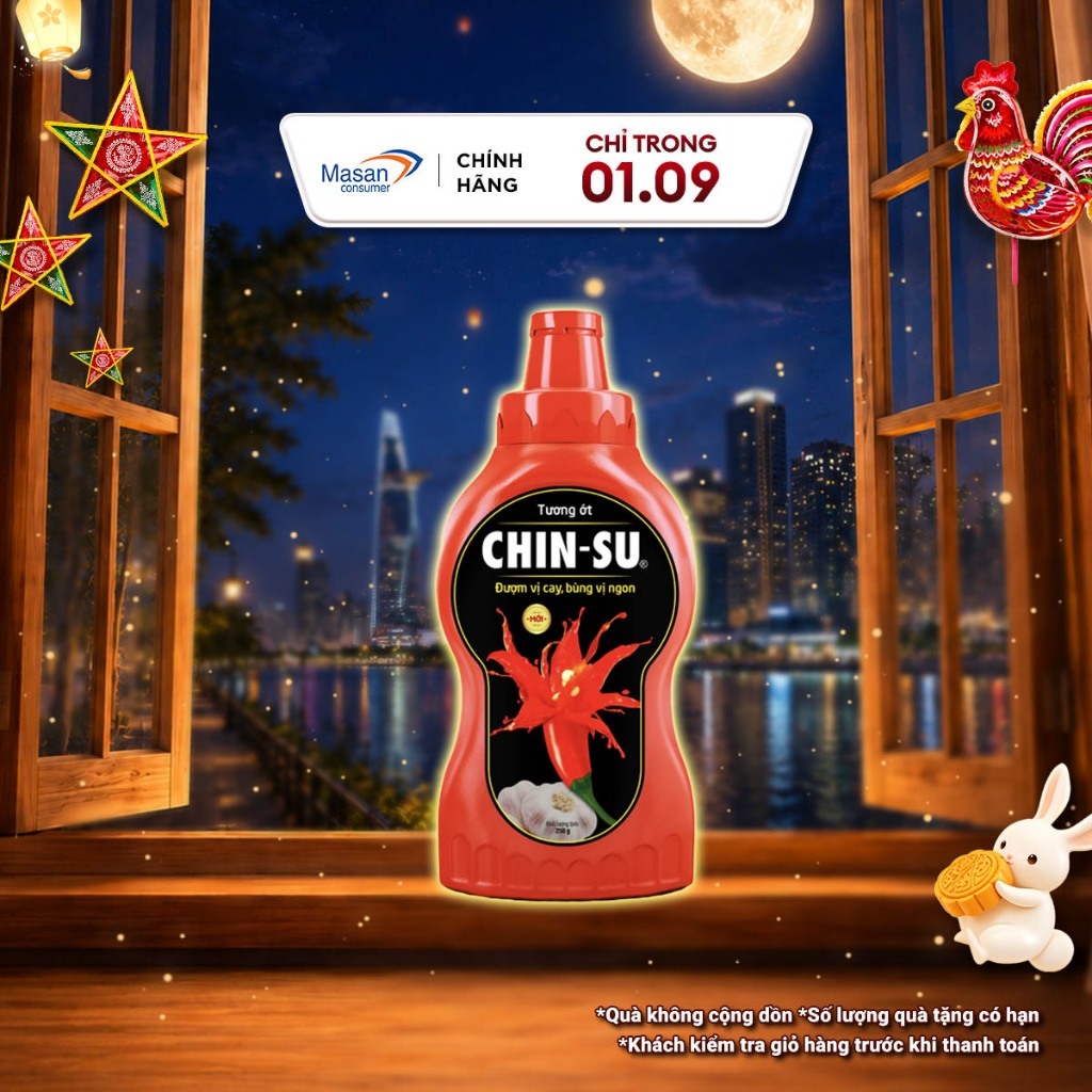 (Chọn Loại) Tương Ớt CHIN-SU (Bao bì có thể thay đổi theo đợt nhập hàng)
