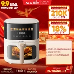 Nồi Chiên Không Dầu Magic Eco AC-125 6L, Công Suất 1700W, Công Nghệ Rapid Air, Bảo Hành 24 Tháng — ảnh 1