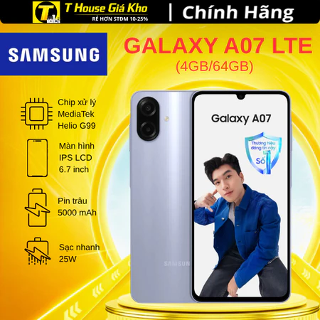 Điện Thoại Samsung Galaxy A07 - Hàng Nguyên Seal Chính Hãng