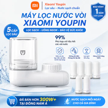 Xiao mi youpin yinmi Máy lọc nước gắn vòi, máy lọc nước vòi, an toàn cho mẹ và bé uống | Phù hợp với 99% vòi nước