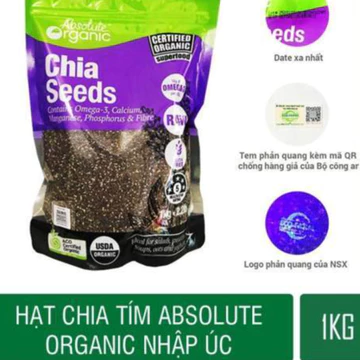 Hạt Chia Úc 1kg Hạt Chia Hữu Cơ Hàng Chuẩn Date Mới