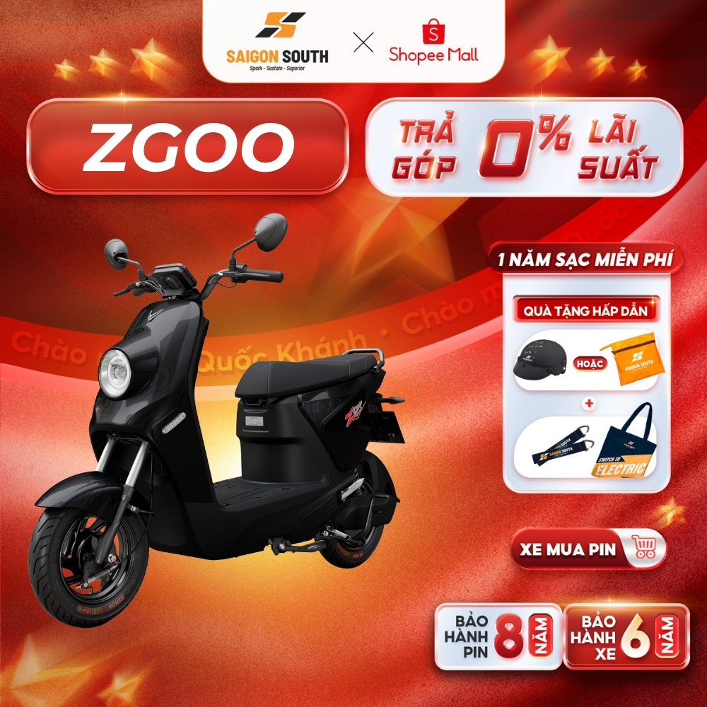 [NHẬN HCM] Xe Máy Điện VinFast Zgoo - 50cc - GÓP 0% | BigBuy360 - bigbuy360.vn