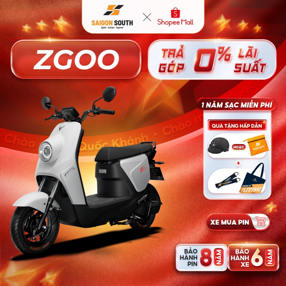 [NHẬN HCM] Xe Máy Điện VinFast Zgoo - 50cc - GÓP 0% | BigBuy360 - bigbuy360.vn