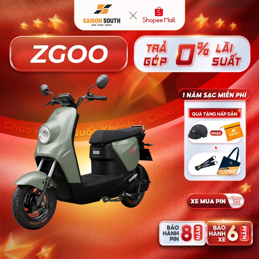 [NHẬN HCM] Xe Máy Điện VinFast Zgoo - 50cc - GÓP 0% | BigBuy360 - bigbuy360.vn