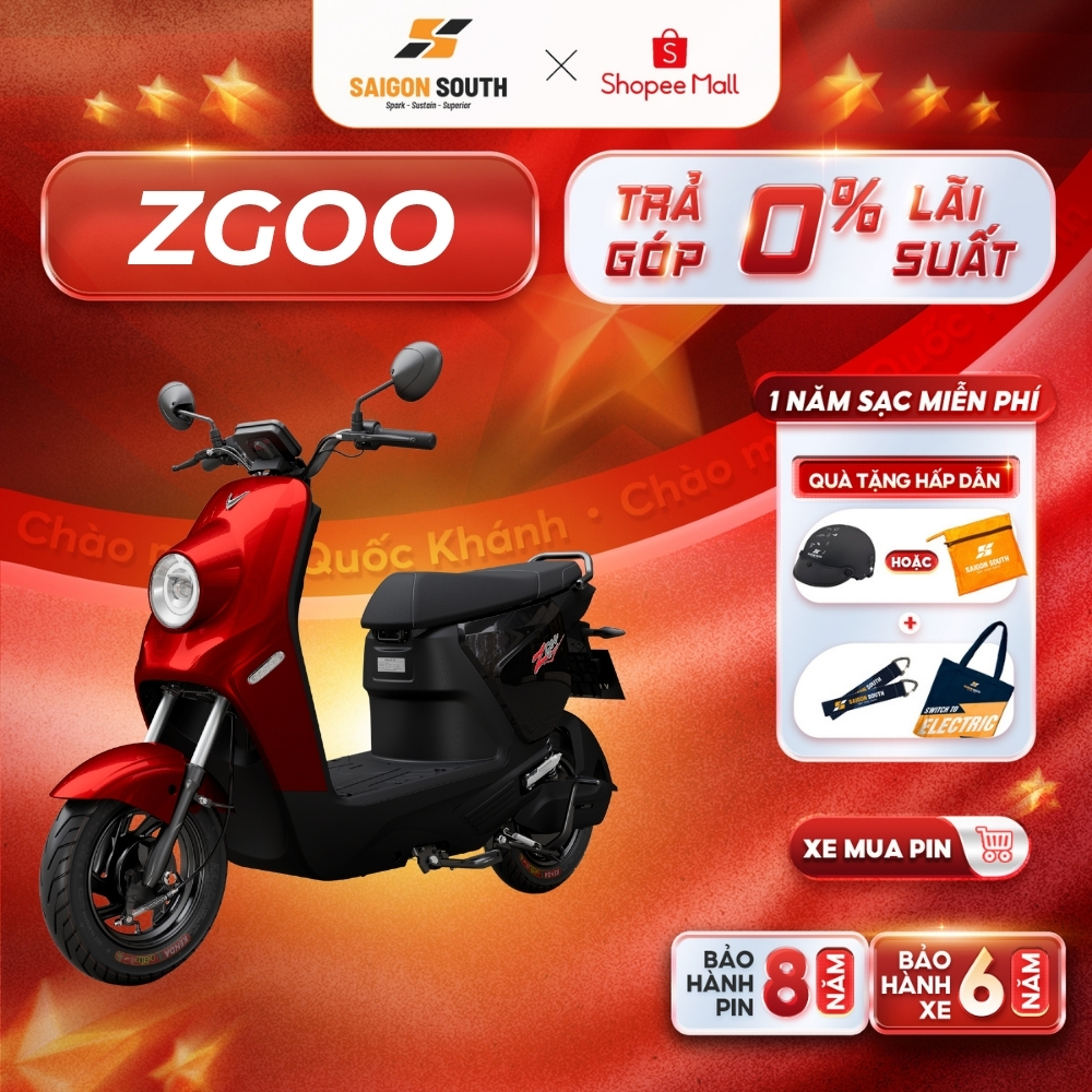 [NHẬN HCM] Xe Máy Điện VinFast Zgoo - 50cc - GÓP 0% | BigBuy360 - bigbuy360.vn