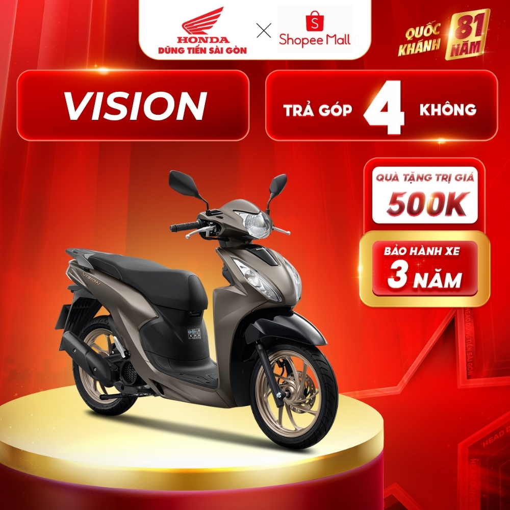 Xe Máy Honda Vision 110cc 2026 - Phiên Bản Đặc Biệt