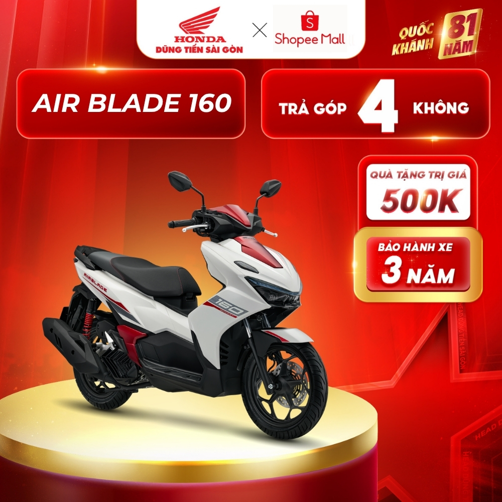Xe Máy Honda Air Blade 160cc 2026 - Phiên Bản Thể Thao