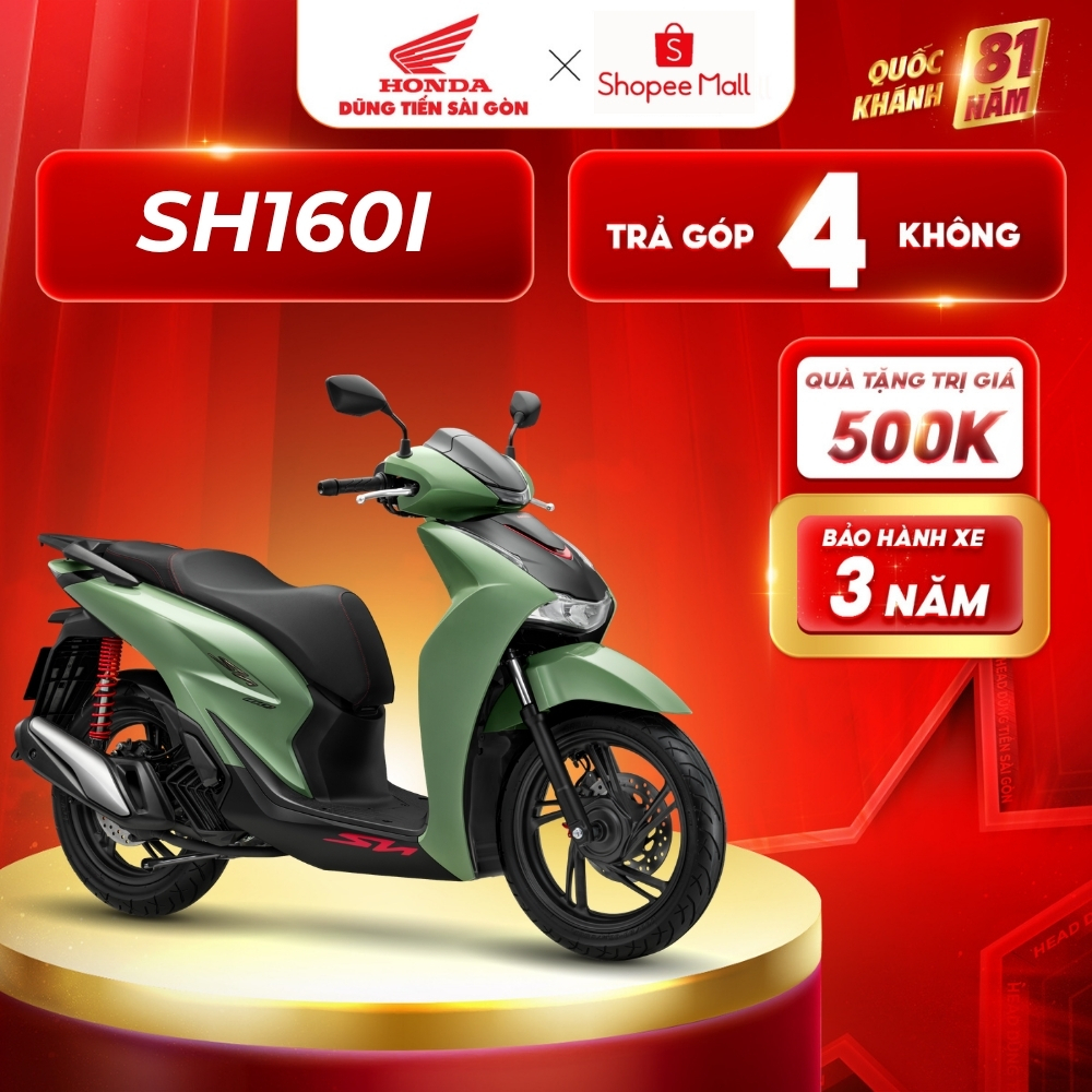 Xe Máy Honda SH 160i 2026 - Phiên Bản Thể Thao