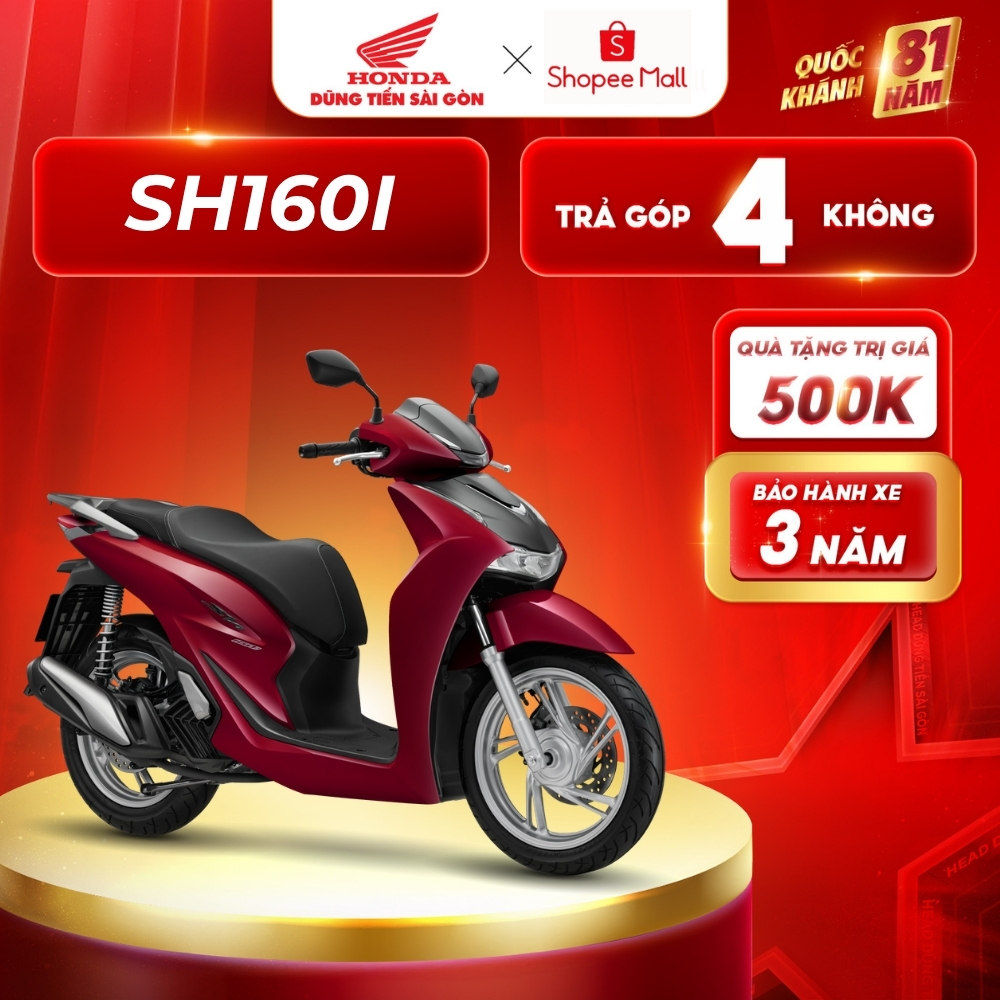Xe Máy Honda SH 160i 2026 - Phiên Bản Cao Cấp