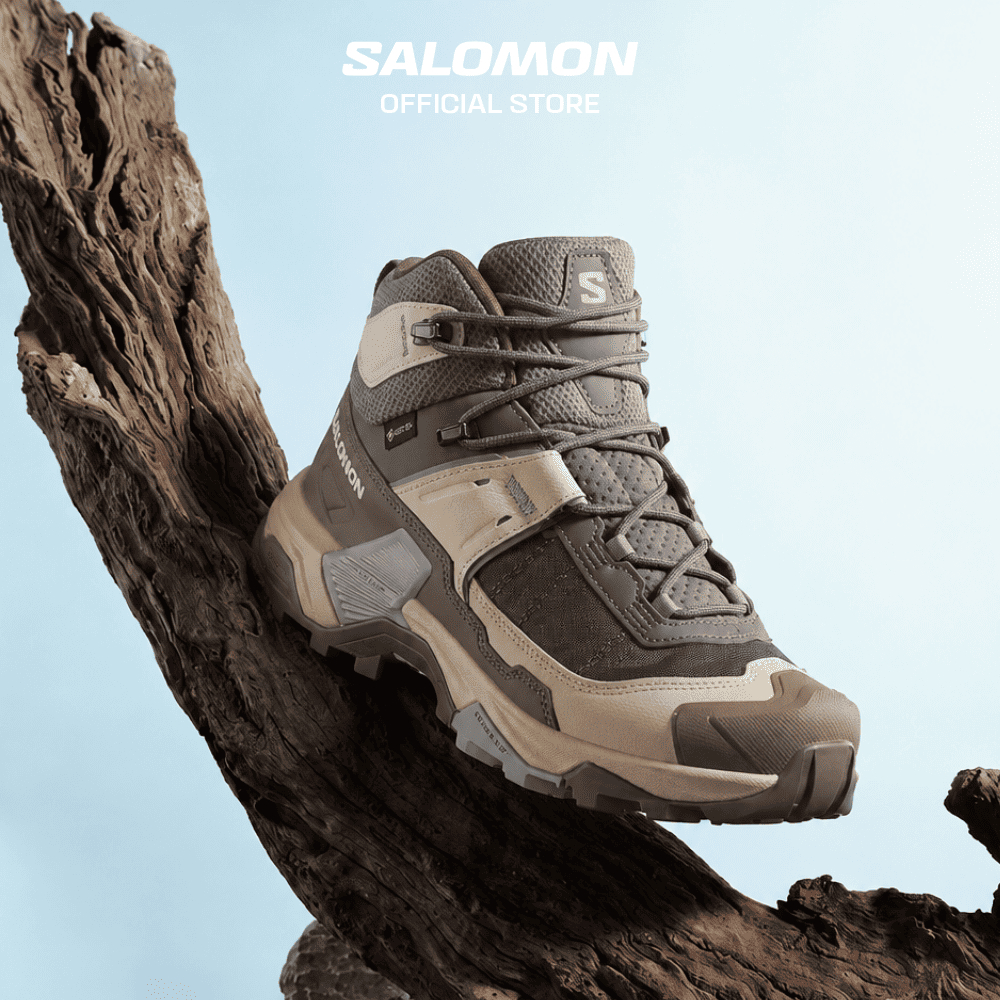 Giày Hiking Nữ Salomon Shoes X Ultra 5 Mid Wide Gore‑Tex L47854900 | BigBuy360 - bigbuy360.vn