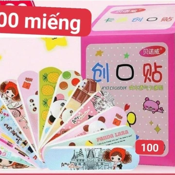 Hộp 100 Miếng Băng Dán Vết Thương Cá Nhân Urgo,Băng Dán Y Tế Chống Nhiễm Trùng,Băng Gâu Siêu Dính