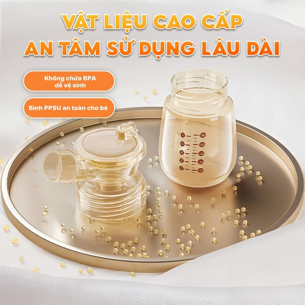 🔥 SIÊU ƯU ĐÃI 🔥] Máy hút sữa điện đôi cao cấp TopGiaKids TG8166 hút kiệt sữa, êm ái, 4 chế độ massage không đau rát.