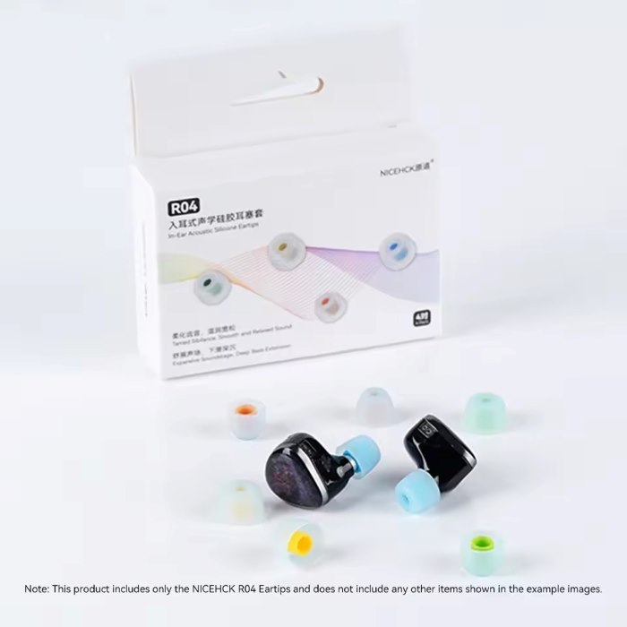 [NC] Eartip NICEHCK R04 | Eartips Chính Hãng | Silicone Eartips | Núm Tai Nghe | BigBuy360 - bigbuy360.vn