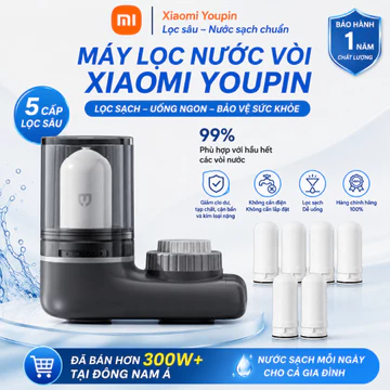 Xiaomi Youpin Máy lọc nước vòi｜Lọc tinh 5 cấp｜Hai chế độ nước｜Lõi lọc chất lượng cao