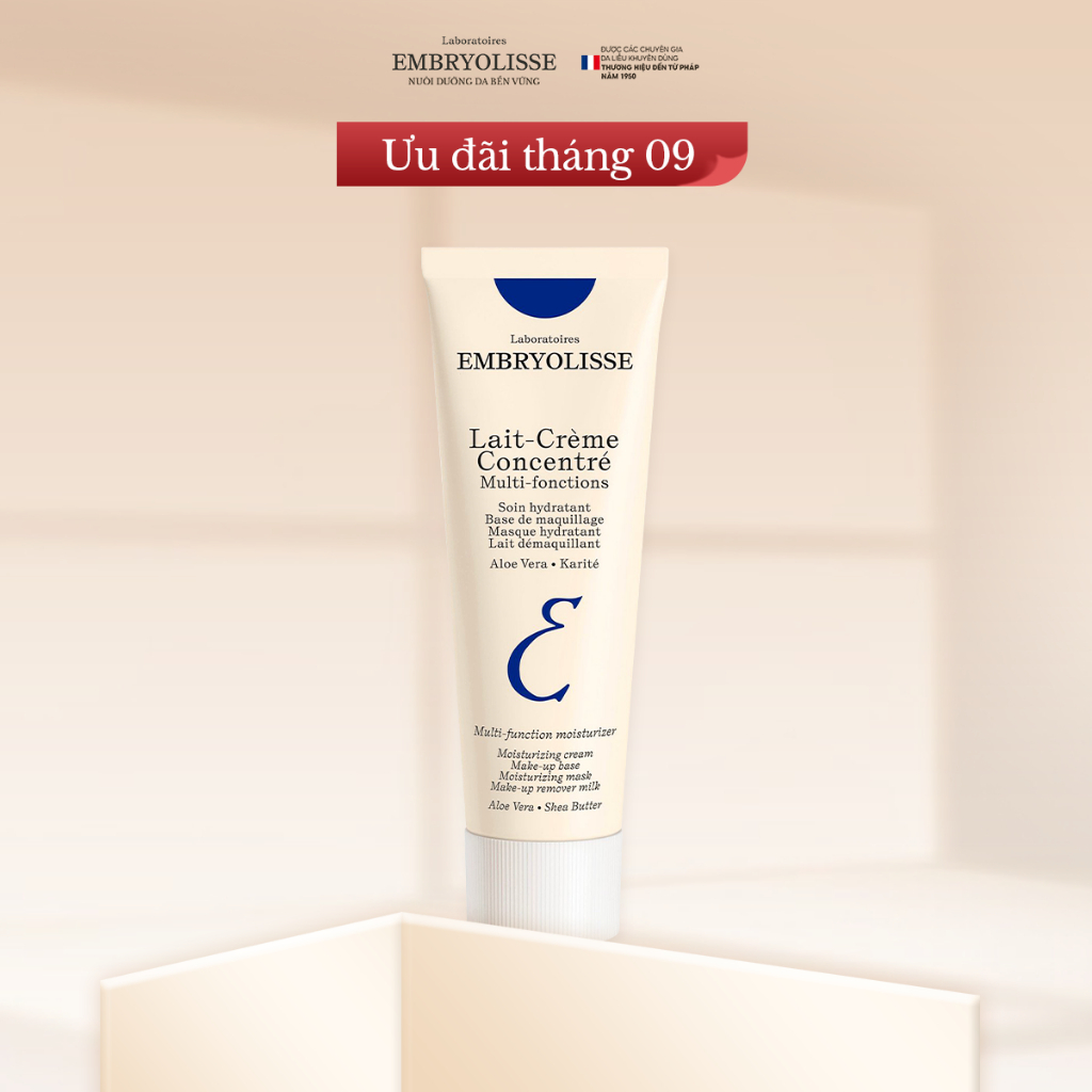 Kem Dưỡng Ẩm Phục Hồi Embryolisse Lait Creme Concentre 5ml - 15ml - 30ml - 75ml