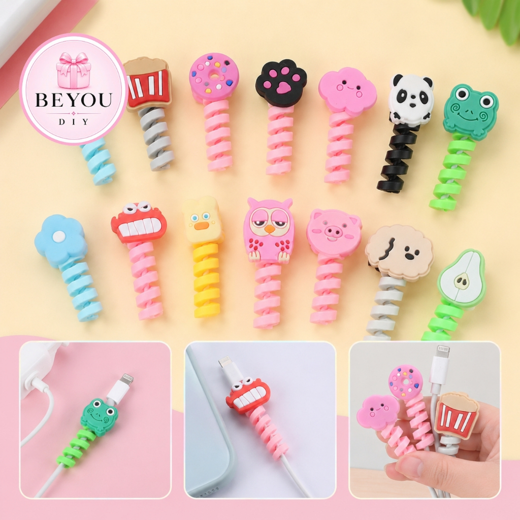 Đầu Bảo Vệ Cáp Sạc Tai Nghe Hoạt Hình Dễ Thương - BEYOU | BigBuy360 - bigbuy360.vn