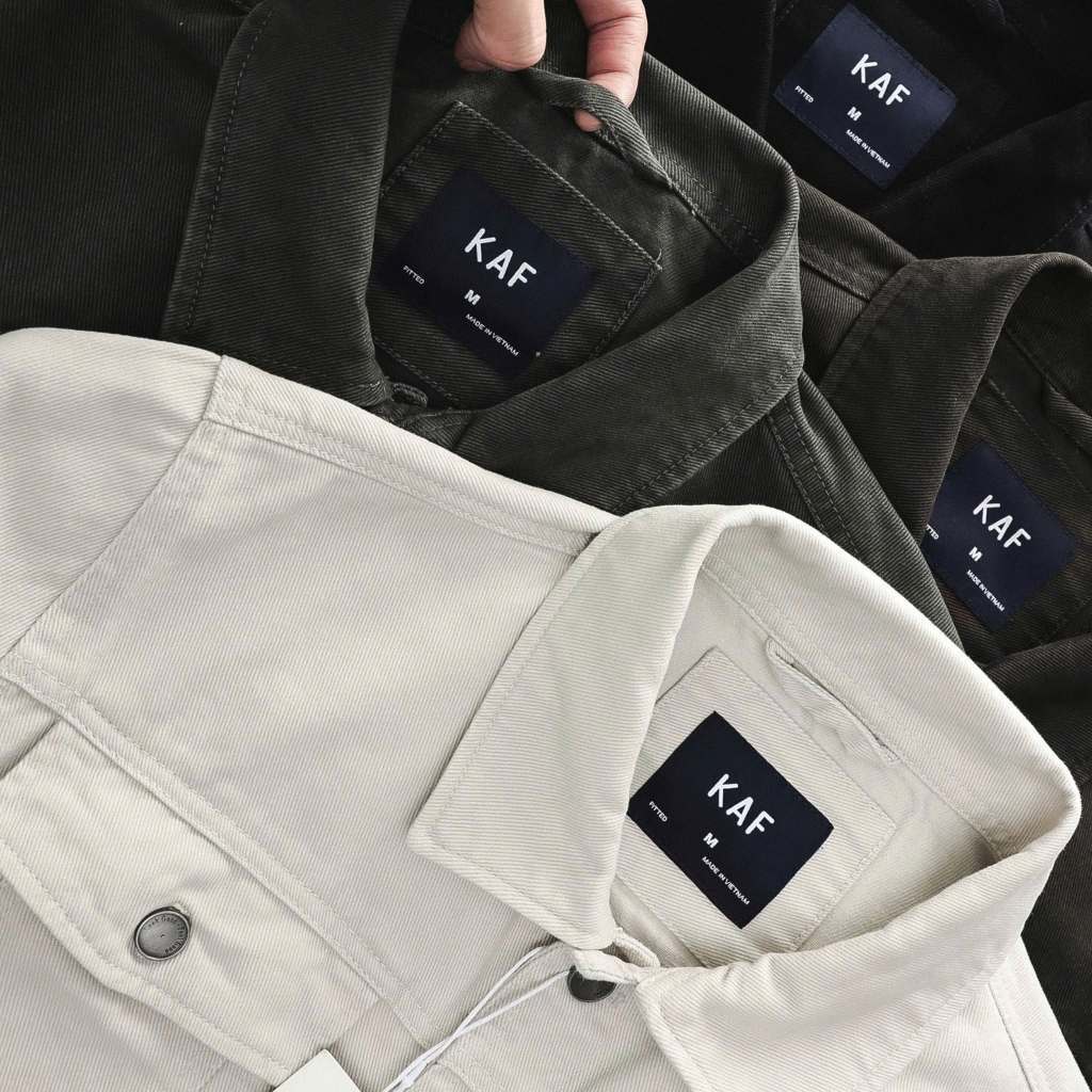 Áo Khoác Denim Dáng Trucker - 2027AK14 - 2027AK15 - 2027AK16 - 2027AK17 | BigBuy360 - bigbuy360.vn