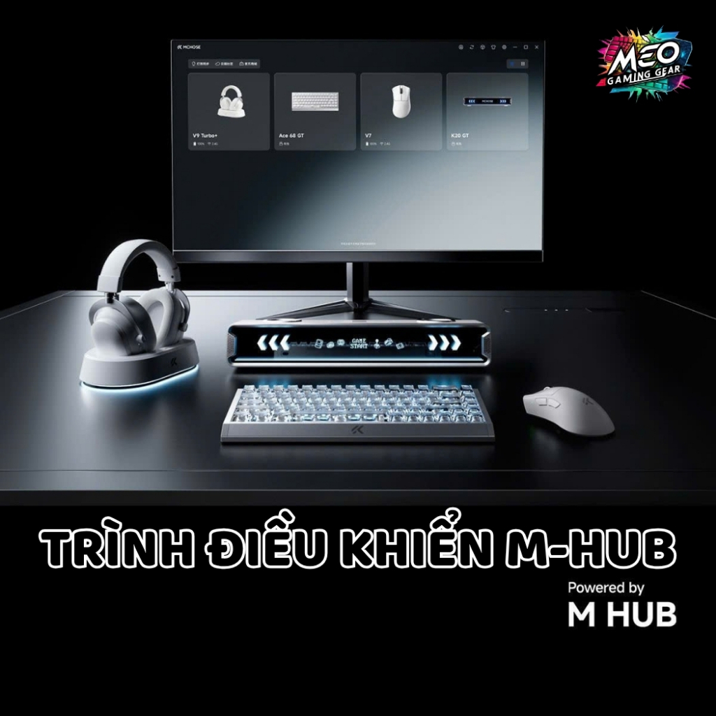 Chuột Gaming Không Dây Mchose V7 - 3 MODE - THIẾT KẾ CÔNG THÁI HỌC - TRỌNG LƯỢNG NHẸ 59G | BigBuy360 - bigbuy360.vn