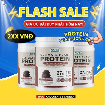 Bột Protein Thực Vật Ultimate Plant Protein, Bột Protein Thực Vật Bổ Sung Protein Cao Đạm